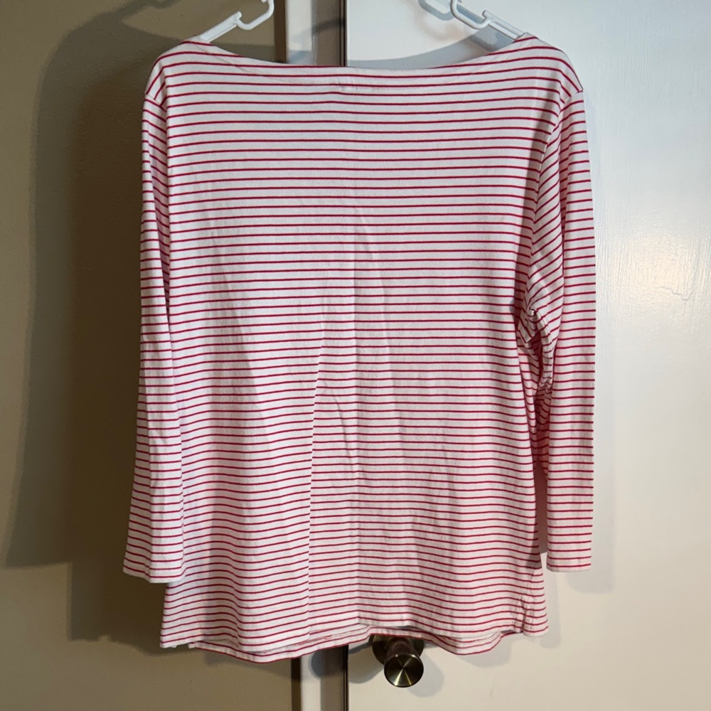Polo Ralph Lauren Women’s XL Quarter Sleeve Shirt – Gently Used, Classic Fit - Picture 3 of 8